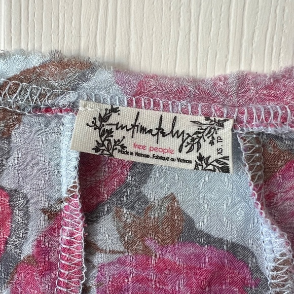 Free People Everything’s Rosy Bodysuit - Picture 5 of 6